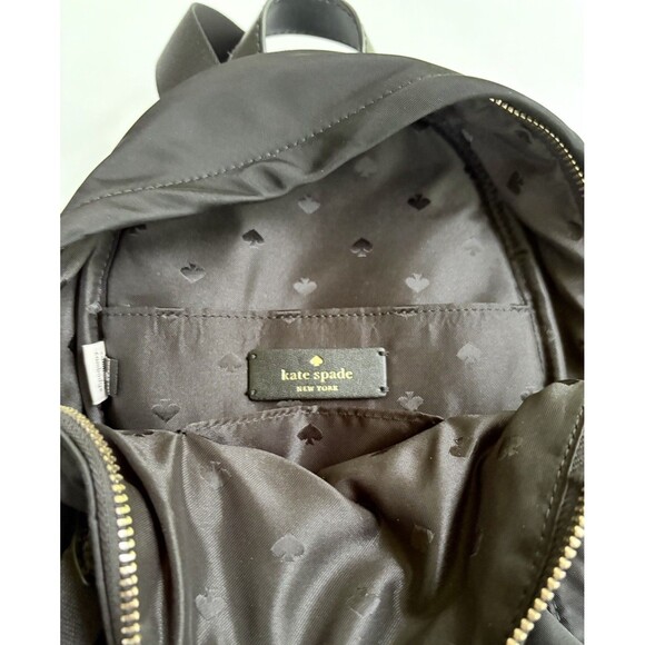 Kate Spade New York Chelsea Medium Nylon Backpack - Black - Picture 6 of 7